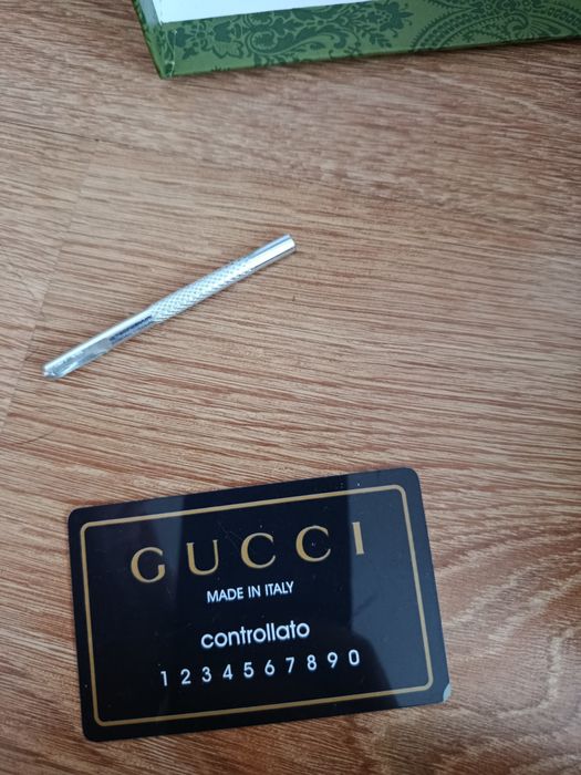 Pasek Gucci czarny