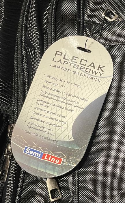 Plecak laptopowy SemiLine 27L