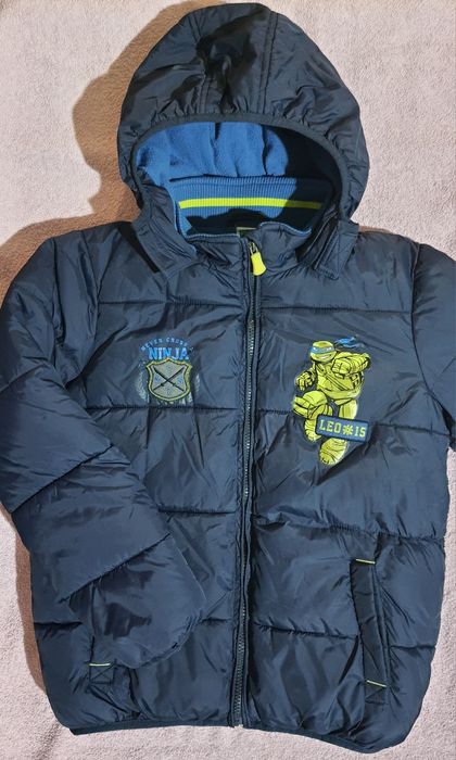 Kurtka zimowa 140 Turtles Wojownicze Żółwie Ninja