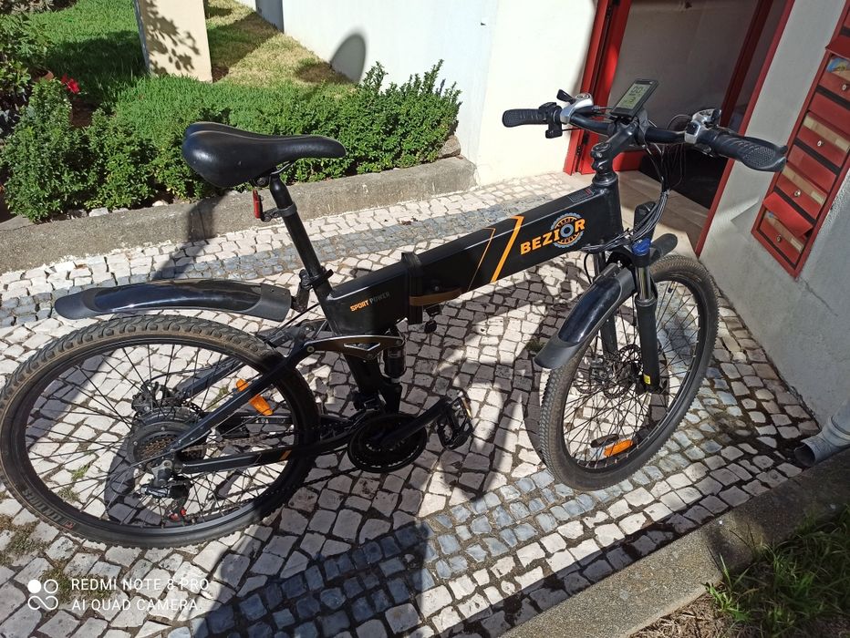 Bicicleta elétrica 500W 48V