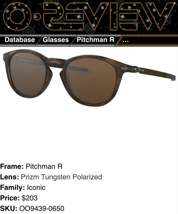 Oakley pitchman R original