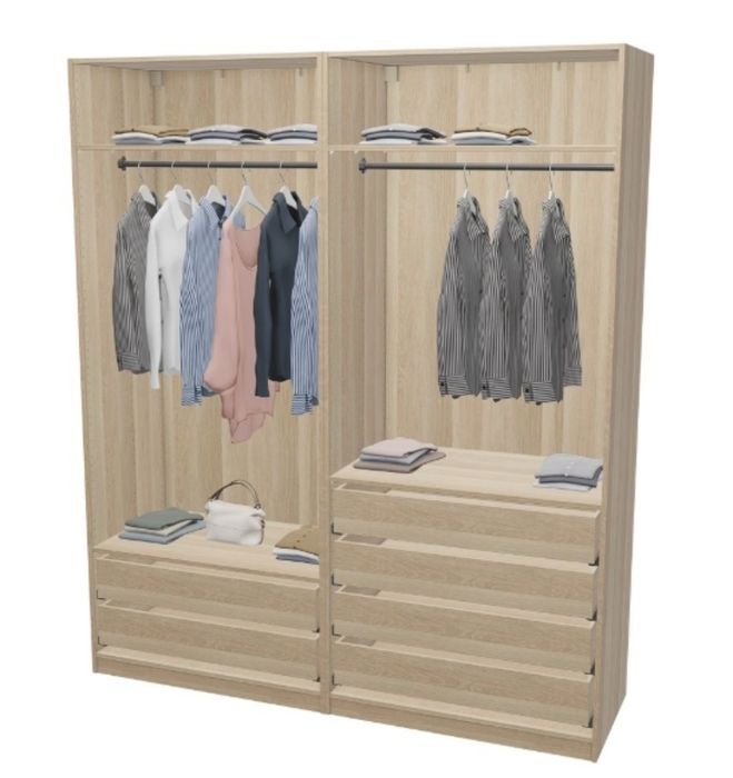 Roupeiro IKEA (200x58x236 cm)