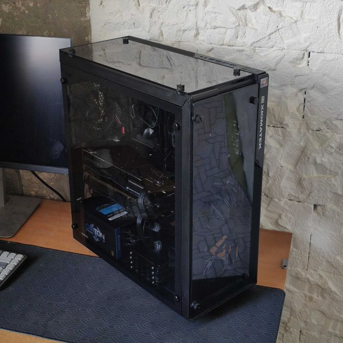 Модульный блок питания + корпус для пк (Chieftec Proton 850W 80plus bronze + Xigmatech)