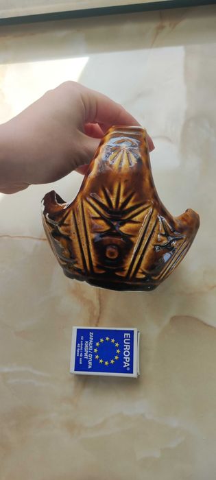 Koszyk ozdobny ciemny