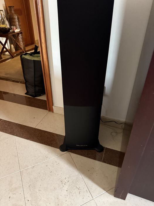 Sistema surroumd 5.1 yamaha com colunas wharfdale