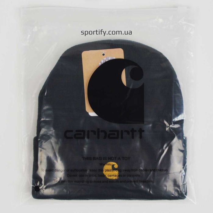Carhartt шапка кархарт чорна