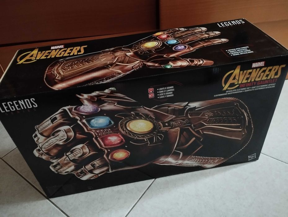 Infinity gauntlet/Manopla do infinito da Hasbro Legends Series