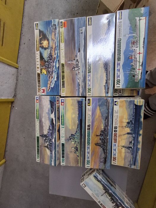 Kits vintage novos navios guerra segunda guerra japoneses fujimi etc