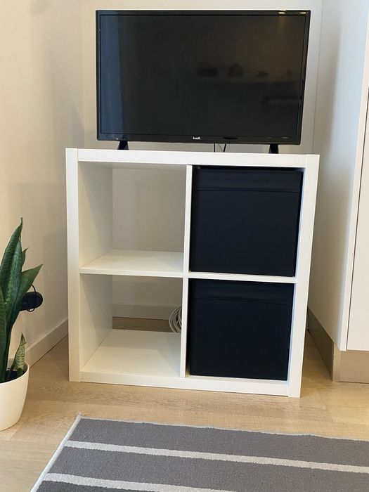 IKEA KALLAX Estante, branco, 77x77 cm