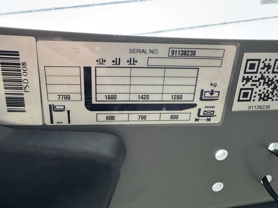 Електричний штабелер Jungheinrich ETV 216 i Liion 2019 р.в.