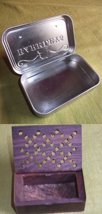 Caixas e Medalhas / Boxes and Medals