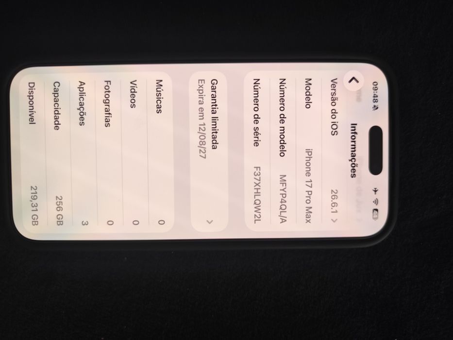 iPhone 17 pro max