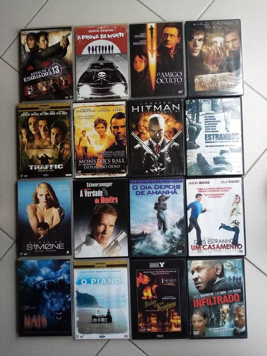 Vendo DVD´s de filmes originais a 1 euro cada