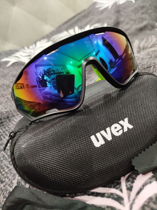 Nowe ultra lekkie okulary przeciwsłoneczne Uvex