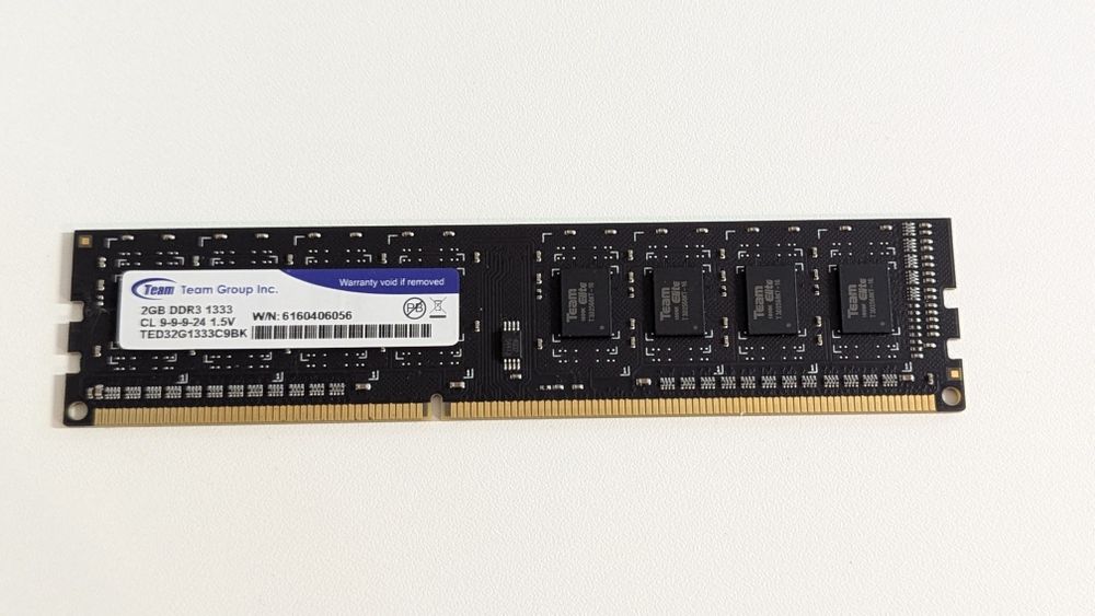 Оперативна память DDR3 1333 2 GB