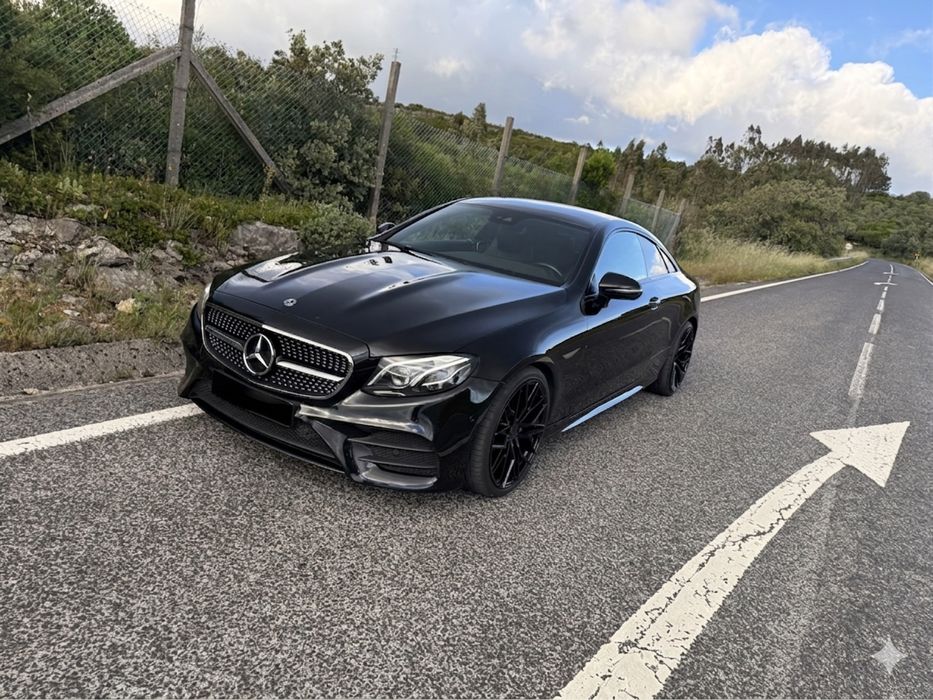 Mercedes E220d coupe AMG line Nacional