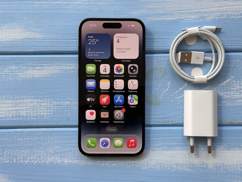 Apple iPhone 14 Pro 512GB Space Black Neverlock батарея 100%
