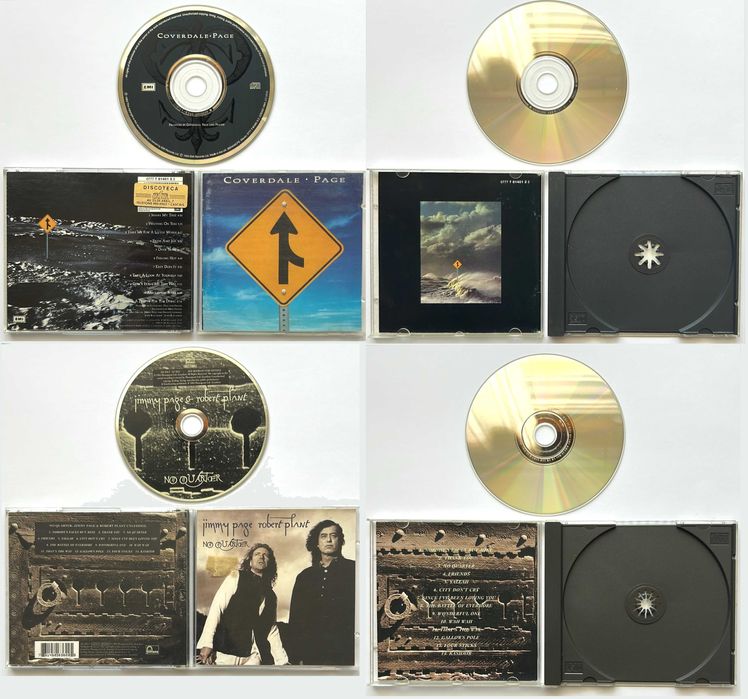 Coleção CDs Led Zeppelin, Whitesnake, Robert Plant, Jimmy Page