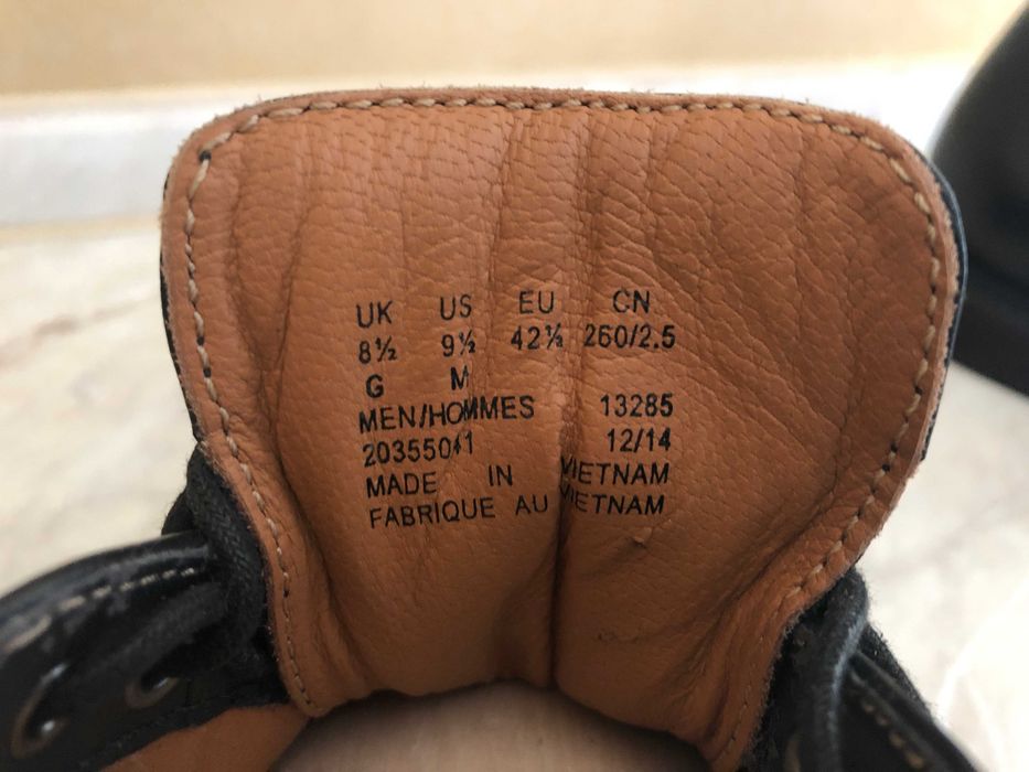 Чоловічі туфлі оксфорди Clarks, 42.5