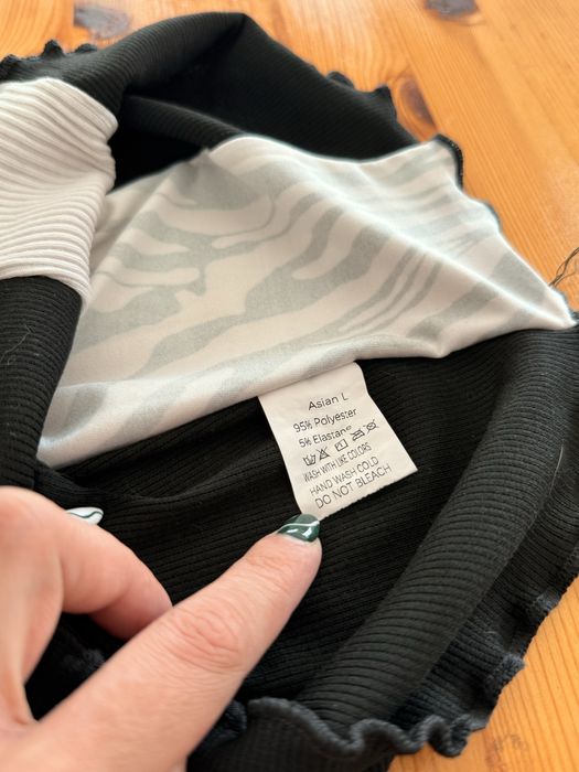 Top de zebra verão