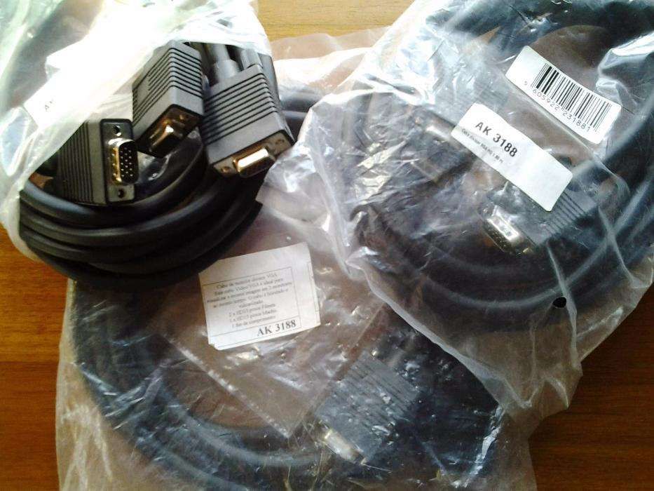 Cabo VGA HQ 1,80m Divisor- 15pinos 1M-2F