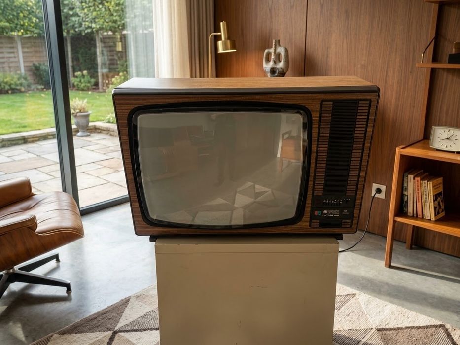 Kolorowy telewizor unitra zabytek