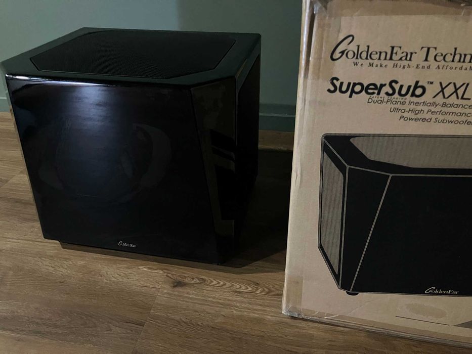 Subwoofer GoldenEar SuperSub XXL 10Hz–200Hz home cinema ou Hifi