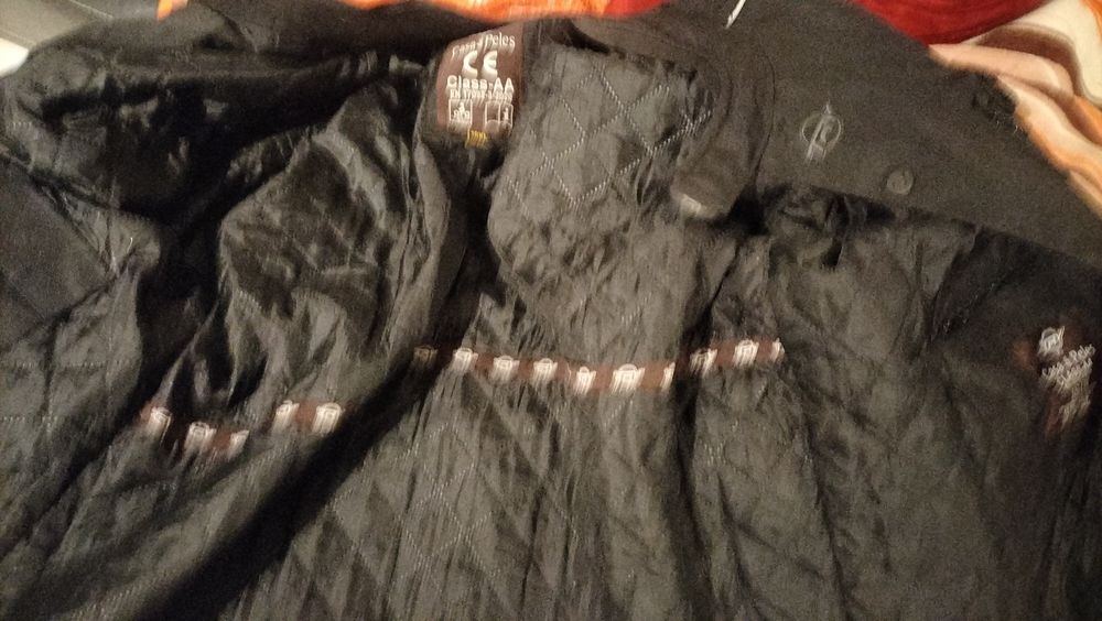 Casaco para mota da casa das peles