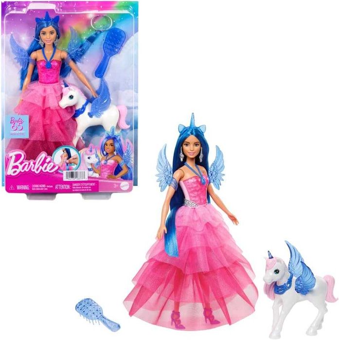 Барбі Дрімтопія Алікорн Barbie Unicorn Toy, 65th Anniversary HRR16