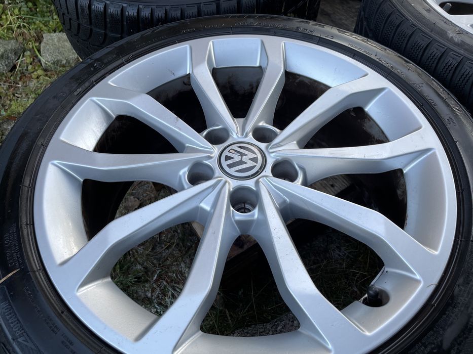 Felgi Aluminiowe  5x112 7,5x18 Audi Skoda Seat VW Jak nowe OEM