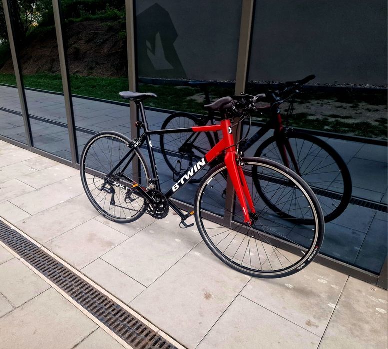 Rower b'twin szosowy okazja Wrocław Stare Miasto • OLX.pl