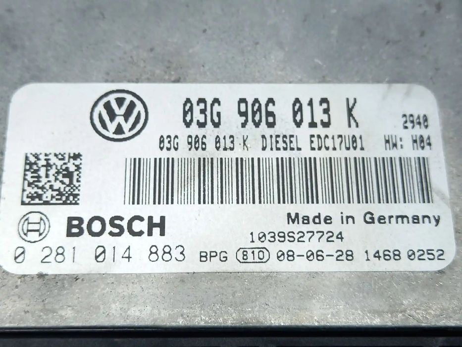 CENTRALINA MOTOR UCE SEAT IBIZA IV 2008 REFª: 03G906013K