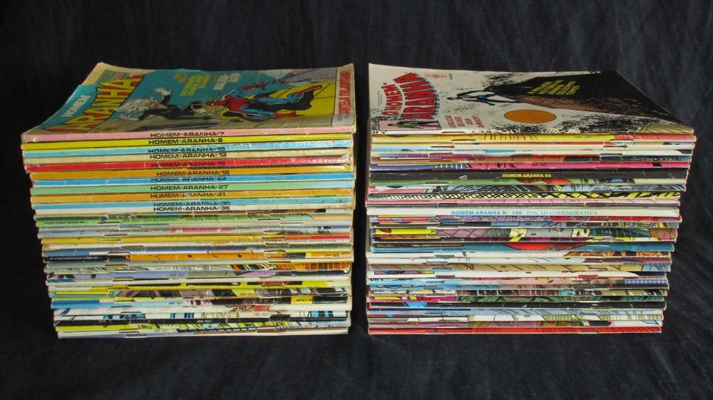 Livros BD Homem Aranha Marvel Abril 1984 BR