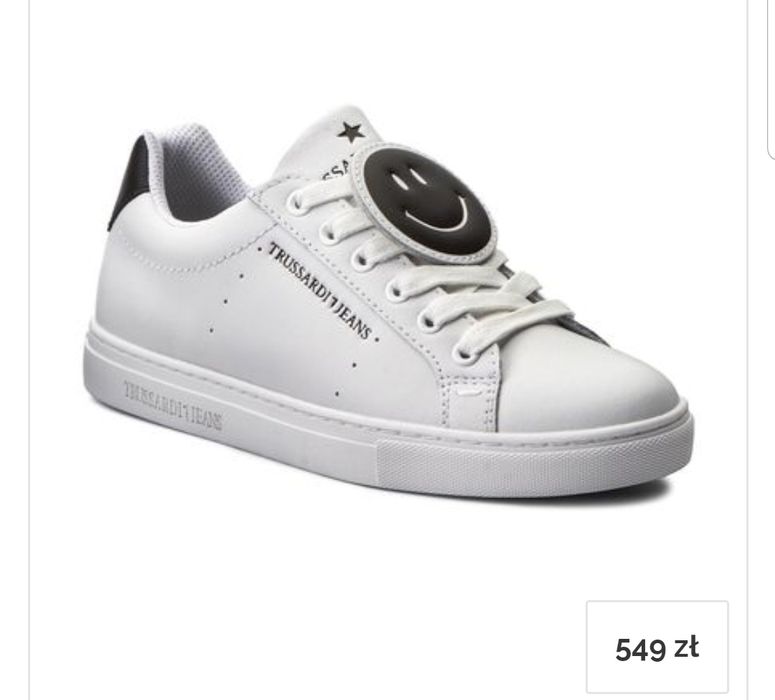 Trampki sneakersy Trussardi Jeans