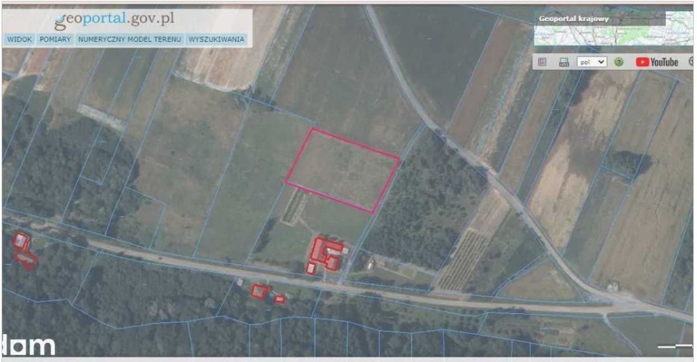 Sprzedam piękną działkę w Handzlówce – blisko Rzeszowa!