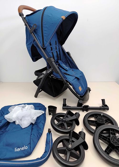 Lionelo Annet Plus wózek spacerowy Blue Denim D251