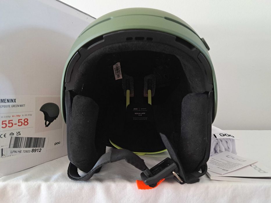 Kask narciarski POC Meninx Epidote Green Matt M/L 55-58cm