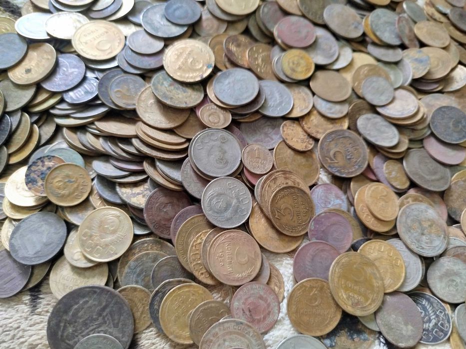 Монети раннього СРСР _ Дореформа в кількості