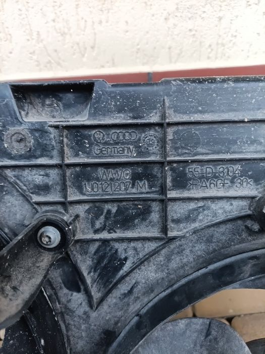 Wentylatory chłodnicy audi a3