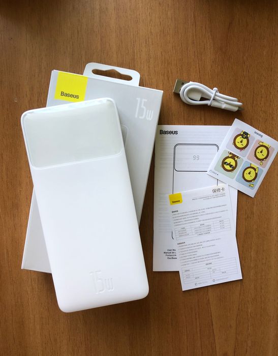 Power Bank Ваseus павербанк зовнішній портативний акумулятор повербанк