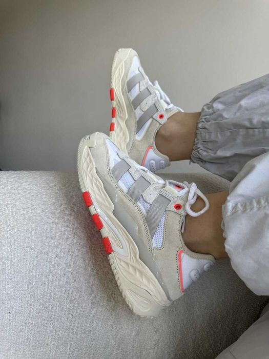 Кросівки Adidas Niteball Cream/Orange premium
