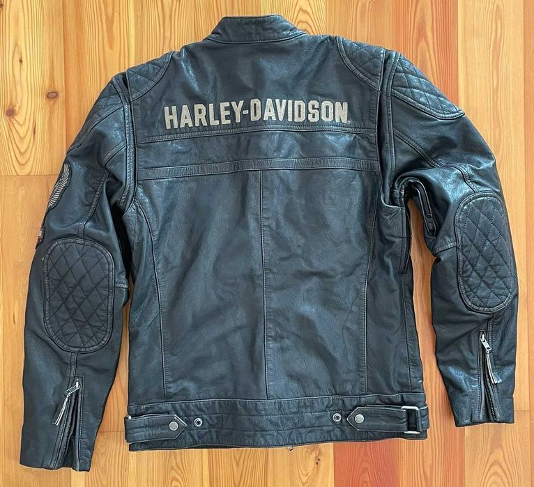 Casaco couro Harley Davidson pele