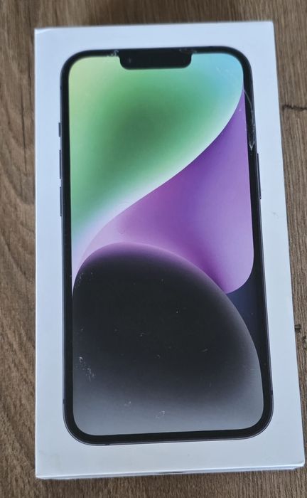 iPhone 14 128 GB Midnight | Ekran Idealny! | Zestaw,