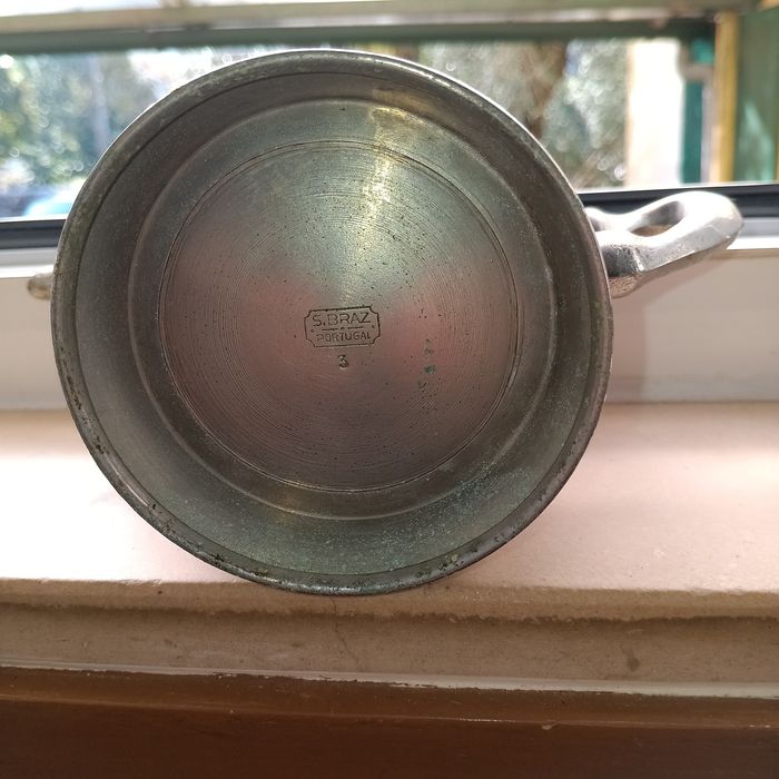 Leiteira ou púcaro em inox