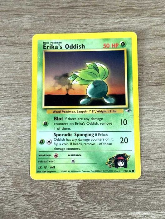 Gym Heroes Cartas Originais Pokémon TCG WOTC - ING