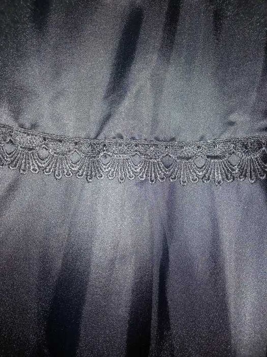 Spódnica Długa Etniczna Do Tańca Czarna 40 Nowa