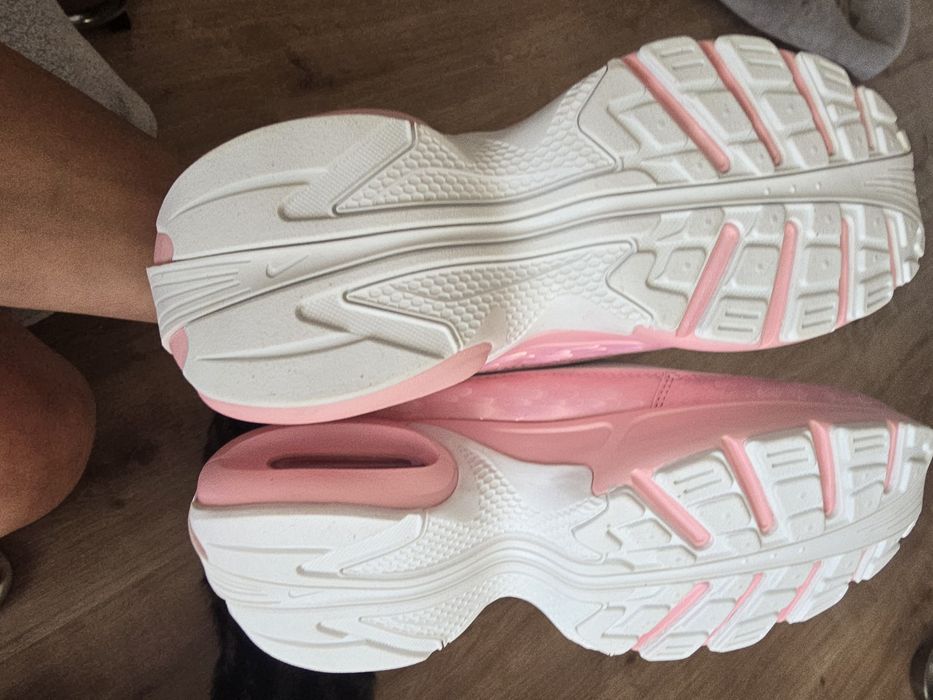 Nike air max bialo rozowe