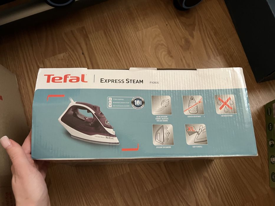 Утюг новый тефаль