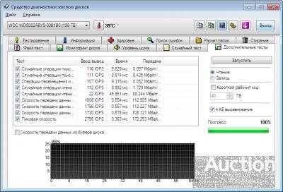 Жесткий диск для ПК Western Digital 126GB