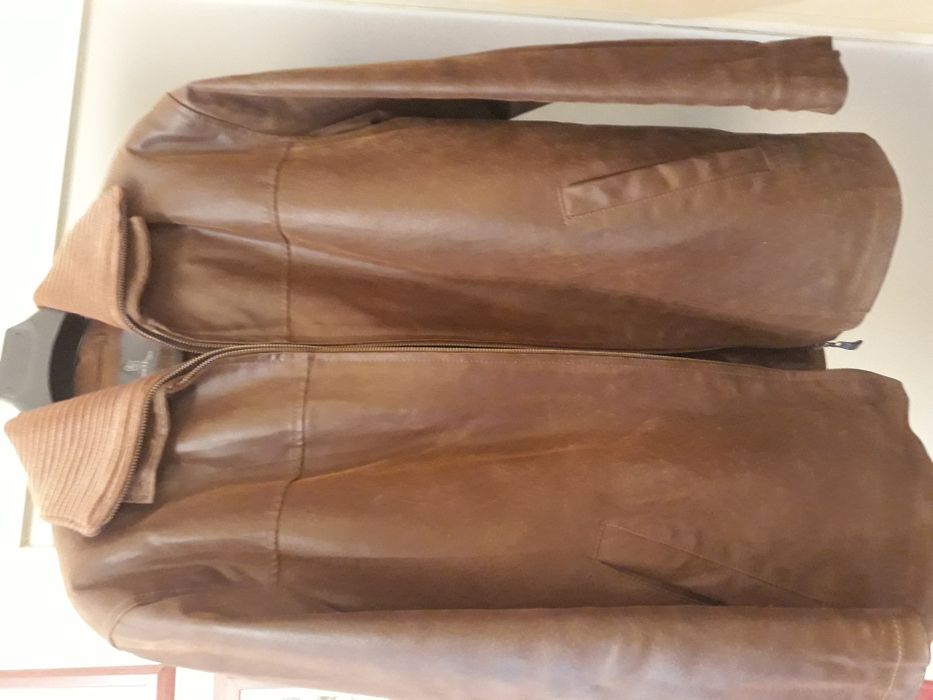 Casaco pele homem da casa das peles tamanho 48